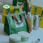 Handheld Insulated Waterproof Lunch Bag - Yellow