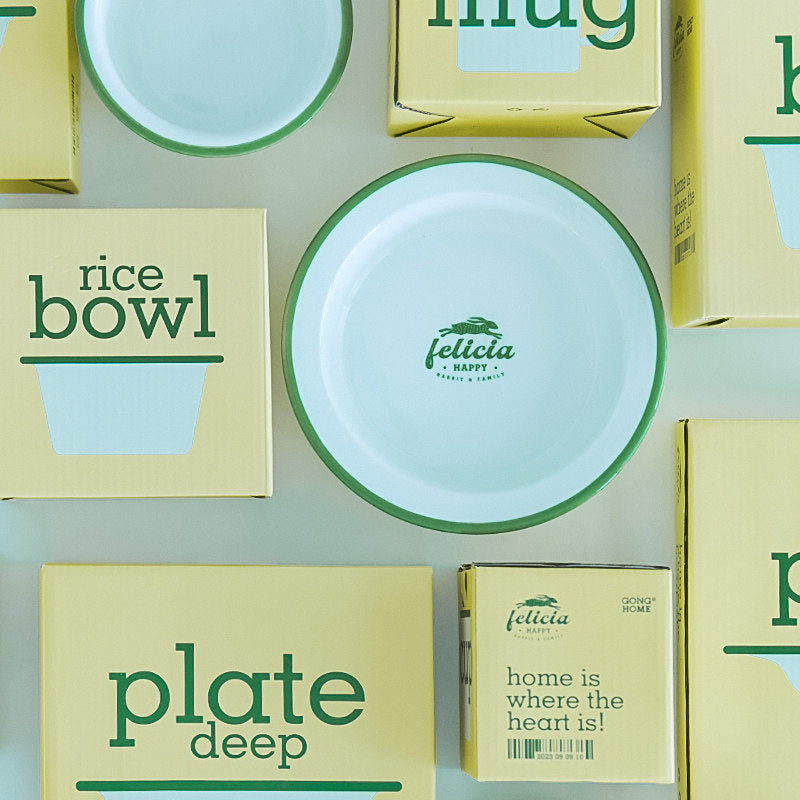 Retro Nostalgic Ceramic Tableware Steak Plate