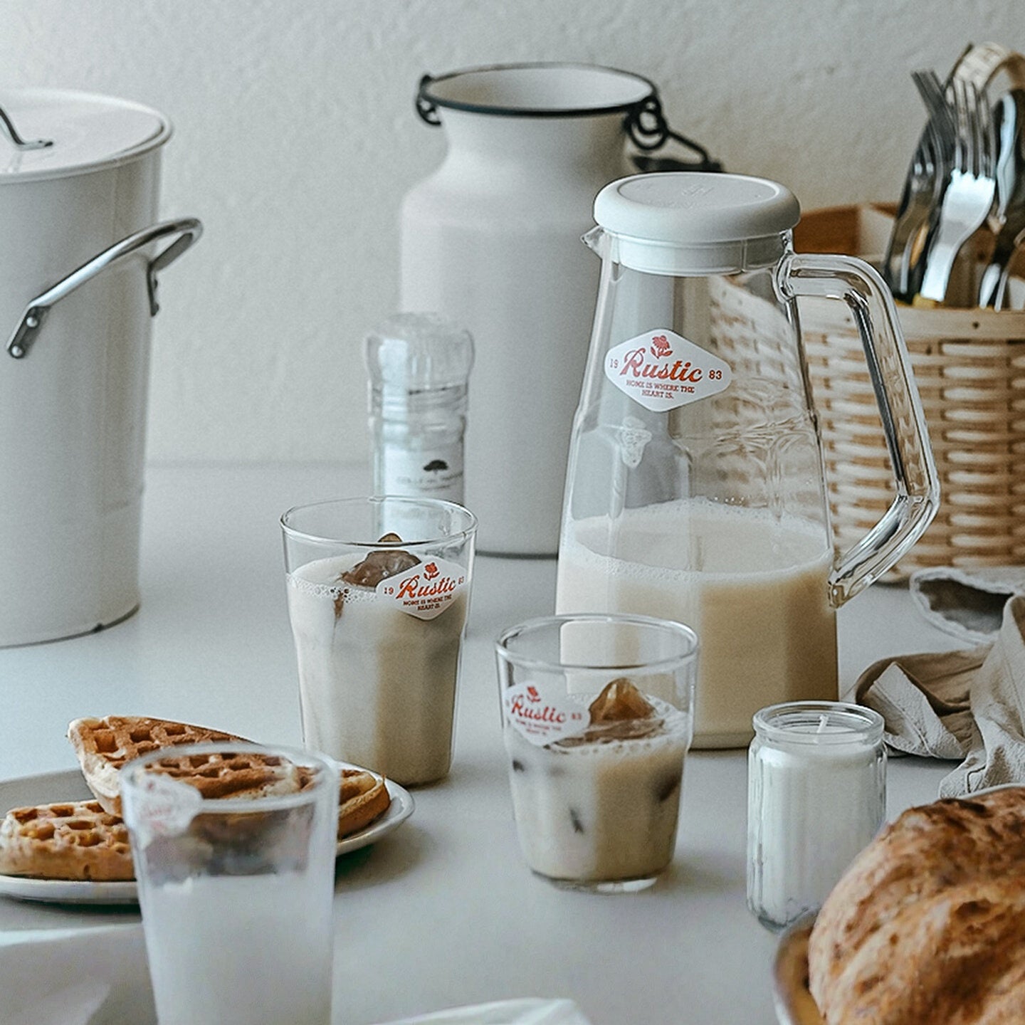 Thickened Borosilicate Glass Kettle, High Temp Resistant, Large Capacity for Cold Water