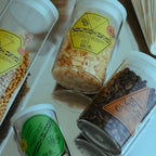 Borosilicate Glass Airtight Storage Jar for Kitchen Grains, Food Grade & Moisture Proof