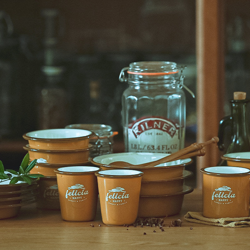 Coffee Brown Ceramic Home Tableware: Bowls, Plates, Mugs