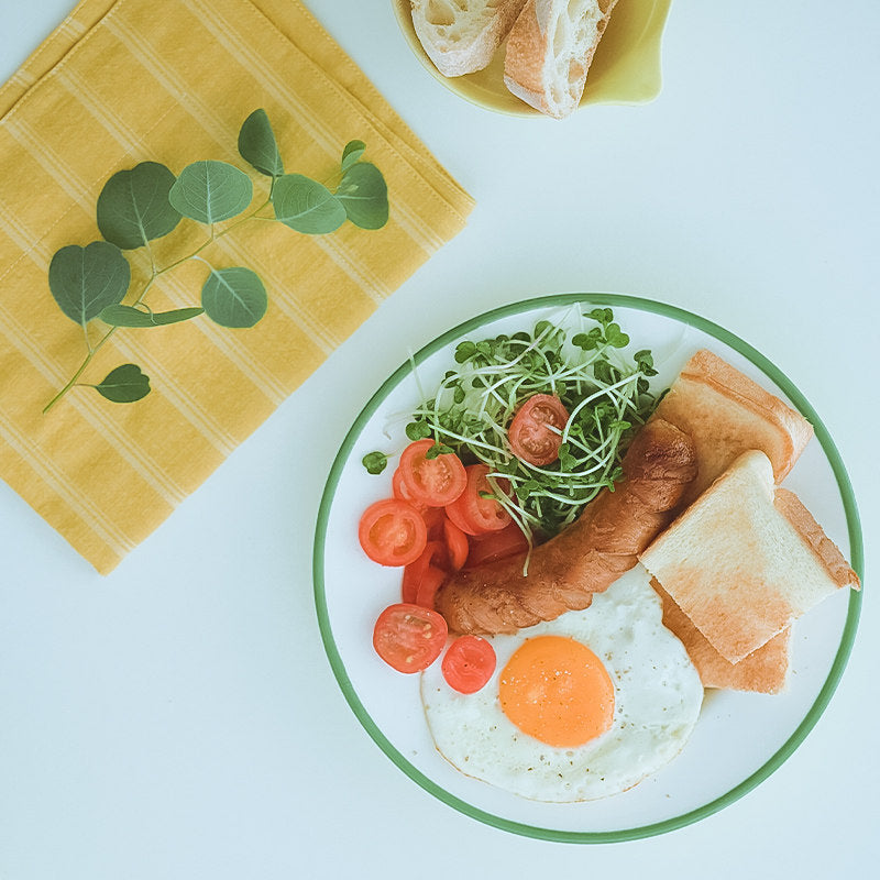 Retro Nostalgic Ceramic Tableware Steak Plate