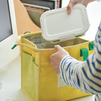Handheld Insulated Waterproof Lunch Bag - Yellow