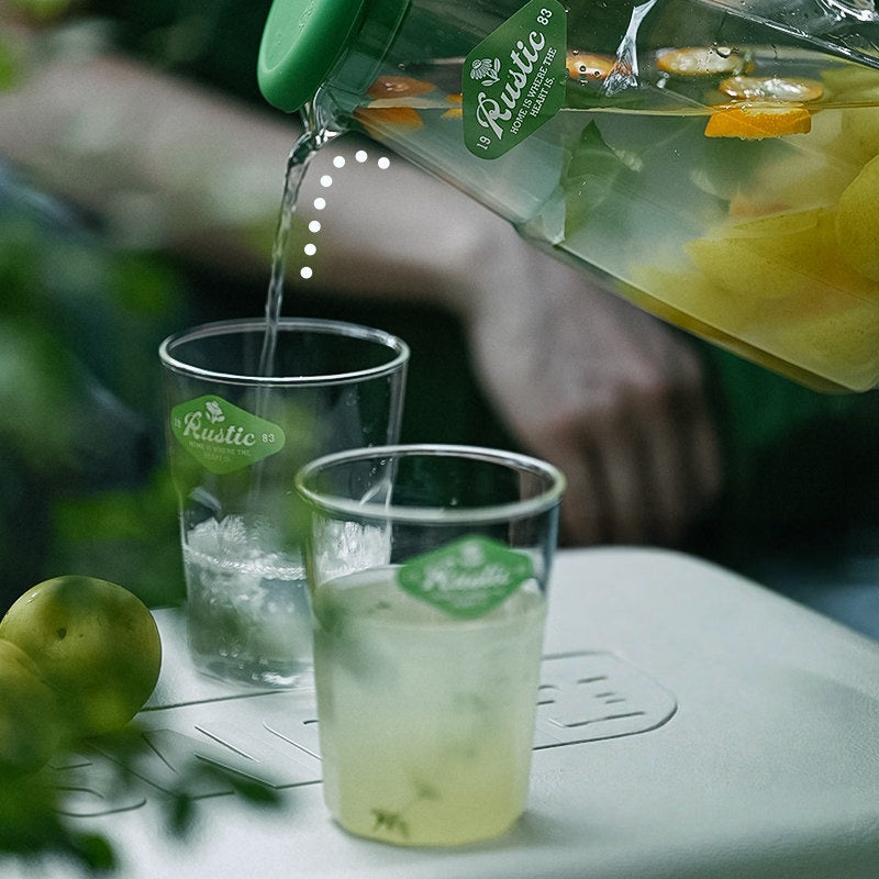 Thickened Borosilicate Glass Kettle, High Temp Resistant, Large Capacity for Cold Water