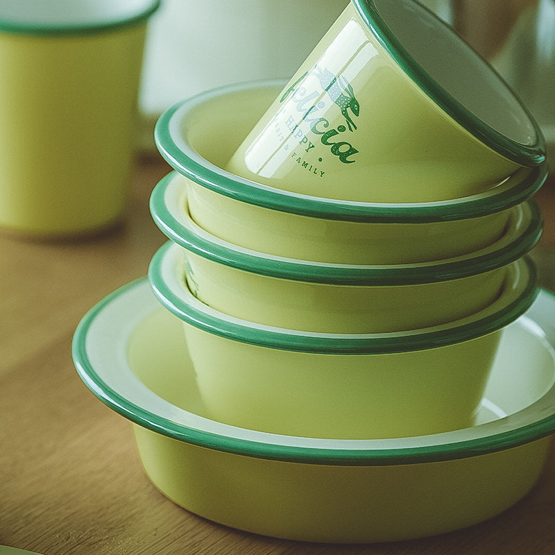 Coffee Brown Ceramic Home Tableware: Bowls, Plates