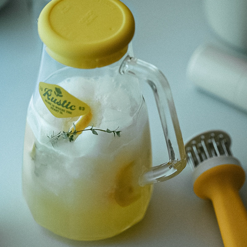 Thickened Borosilicate Glass Kettle, High Temp Resistant, Large Capacity for Cold Water