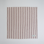 100% Cotton Stripe Tea Table Dust Cover & Napkin