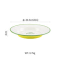 Retro Nostalgic Ceramic Tableware Steak Plate