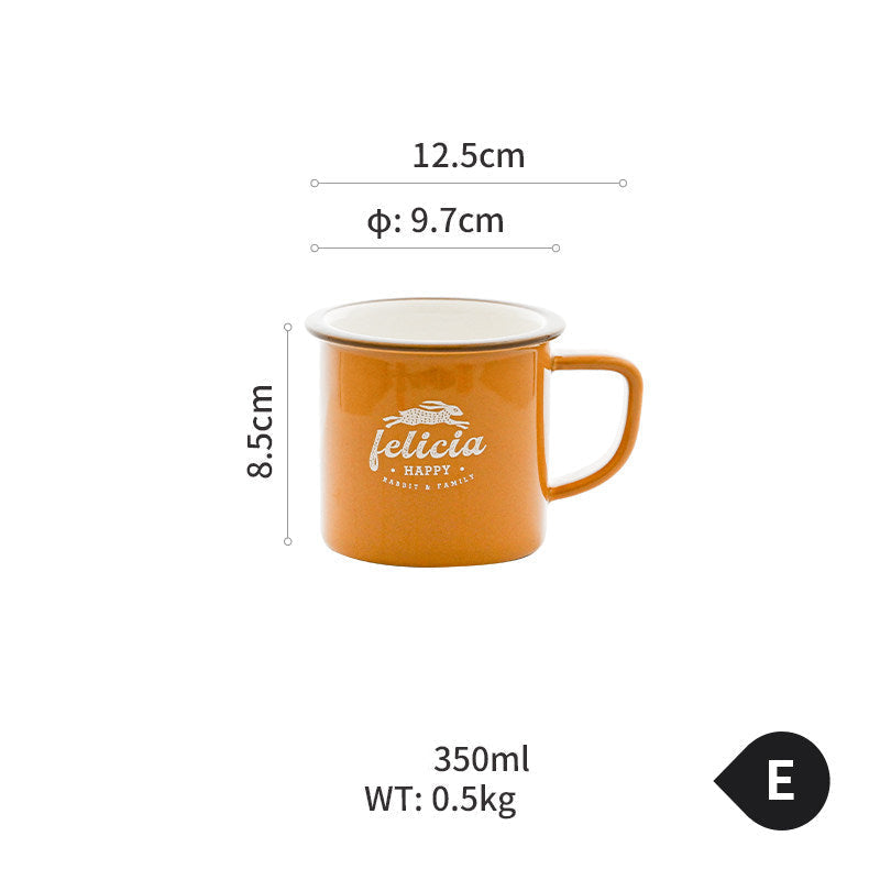 Coffee Brown Ceramic Home Tableware: Bowls, Plates, Mugs