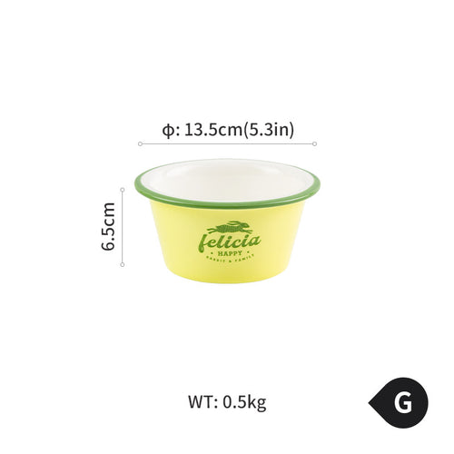 Coffee Brown Ceramic Home Tableware: Bowls, Plates