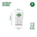 Thickened Borosilicate Glass Kettle, High Temp Resistant, Large Capacity for Cold Water