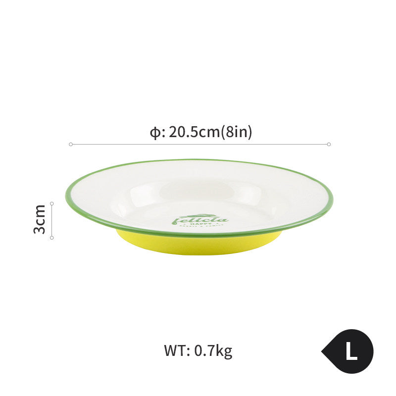 Coffee Brown Ceramic Home Tableware: Bowls, Plates