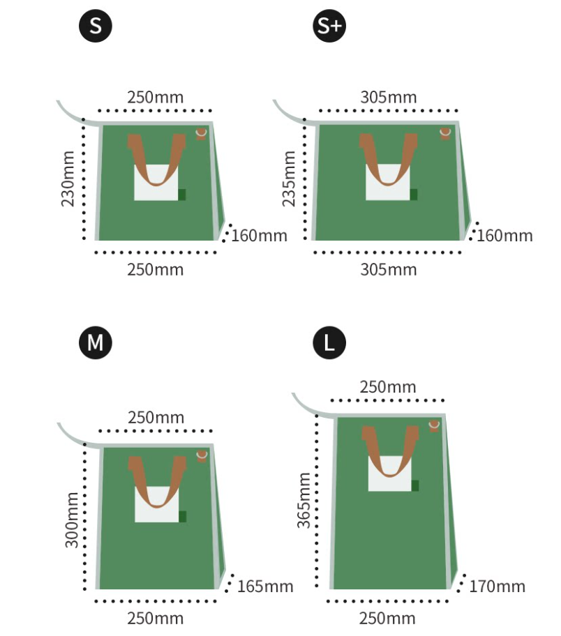 Handheld Insulated Waterproof Lunch Bag - Purple