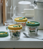 Small Glass Lunch Box for Fat Loss Meals, Food-Grade, Microwave/Refrigerator Safe, Portion Preservation Storage